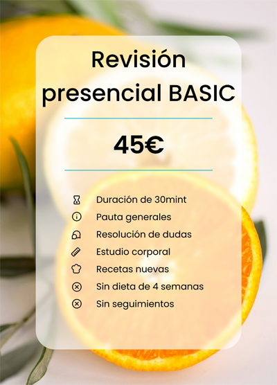 REVISIÓN DE NUTRICION PRESENCIAL BASICA