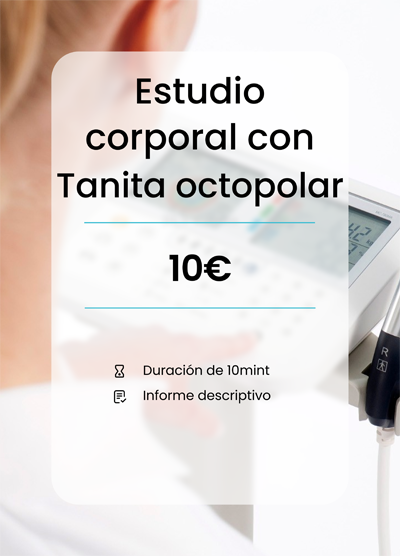 ESTUDIO CORPORAL CON TANITA EN NUTRICION